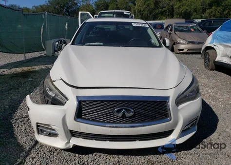 2015 Infiniti Q50 Premium z USA, uszkodzony, nr VIN JN1BV7AR5FM397354